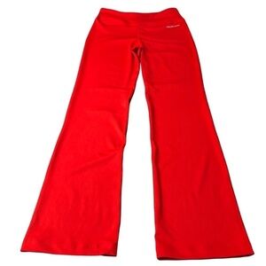 HISKYWIN - WOMENS RED ATHLETIC PANTS SIZE MEDIUM